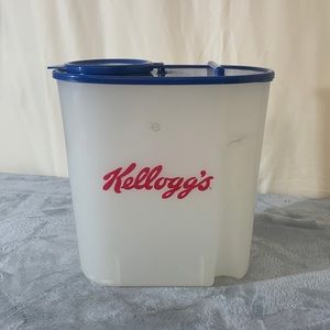 Vintage 1996 Kellogg’s Plastic Cereal Container